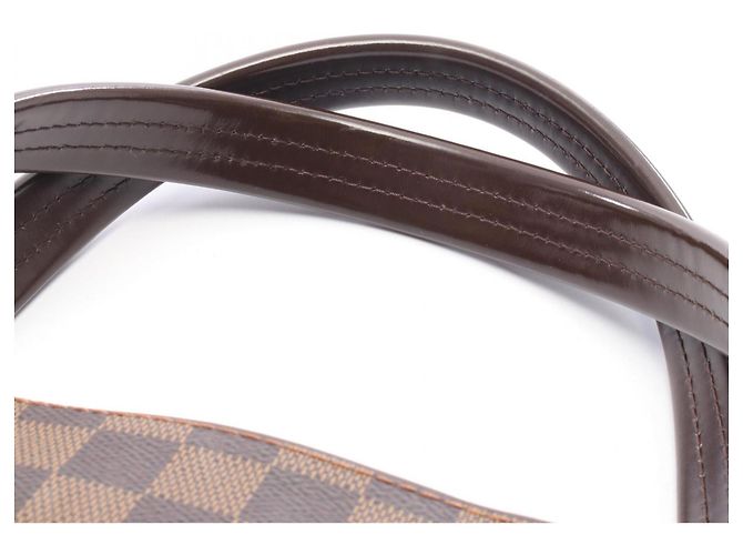 Borsa Louis Vuitton Greet Marrone Damier ebene - vista 8