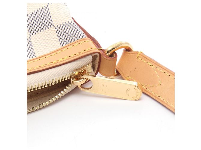 Borsa a Spalla Louis Vuitton Siracusa MM Bianco - vista 6