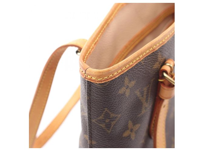 Borsa Bucket PM Louis Vuitton Marrone - vista 11