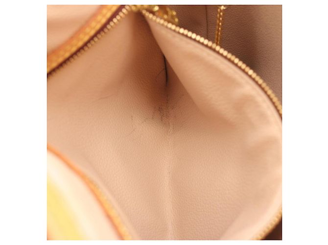 Borsa Bucket PM Louis Vuitton Marrone - vista 13