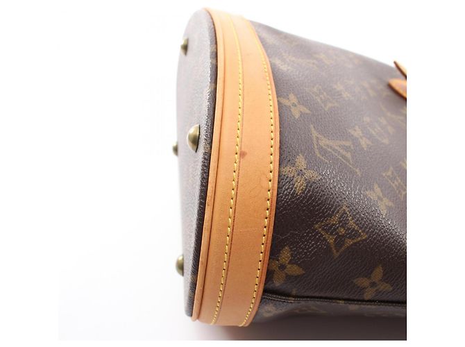 Borsa Bucket PM Louis Vuitton Marrone - vista 6