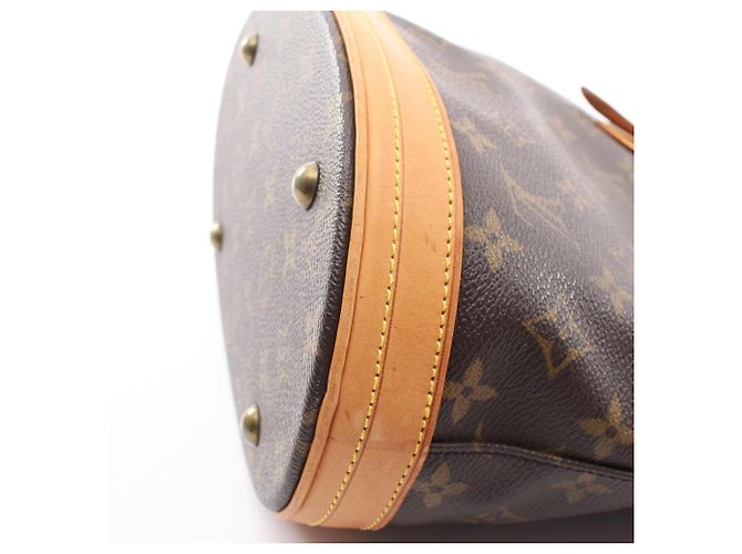 Borsa Bucket PM Louis Vuitton Marrone - vista 8