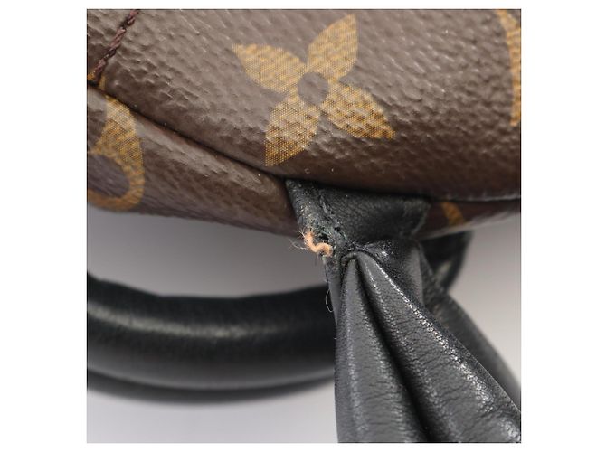 Mochila Louis Vuitton Palm Springs PM Castaño Beige - vista 11