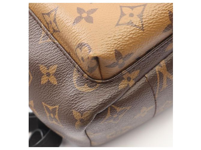 Mochila Louis Vuitton Palm Springs PM Castaño Beige - vista 6