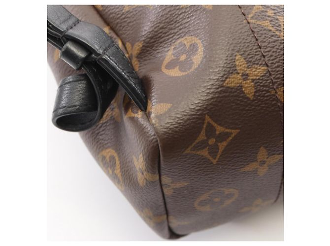 Mochila Louis Vuitton Palm Springs PM Castaño Beige - vista 8