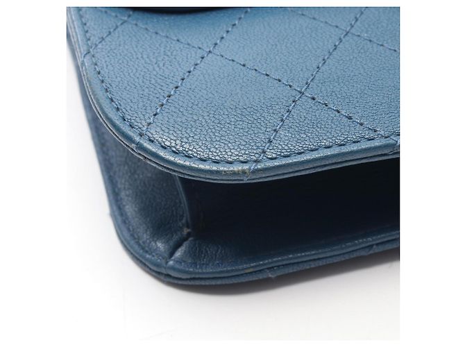 Bolso de Hombro Chanel Matelassé Azul - vista 11