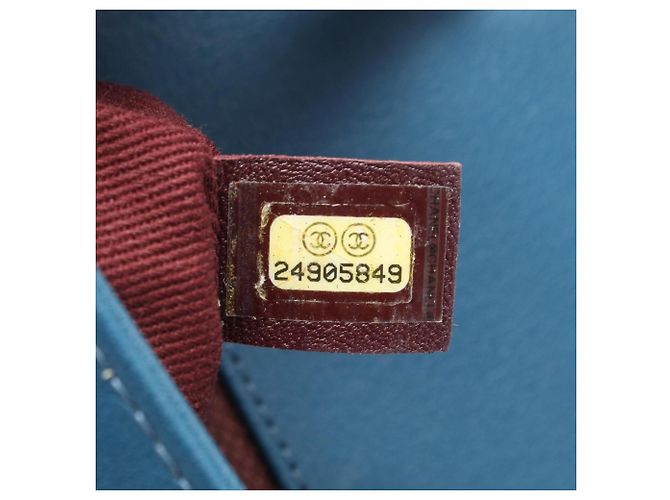 Bolso de Hombro Chanel Matelassé Azul - vista 5