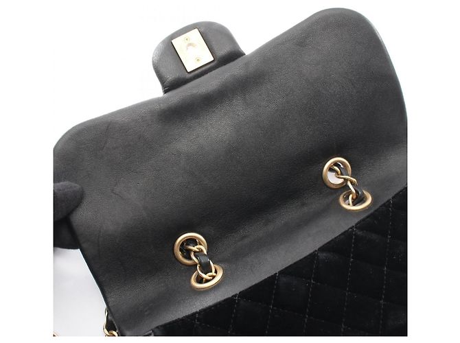 Borsa a tracolla Chanel Matelassé nera Nero - vista 11