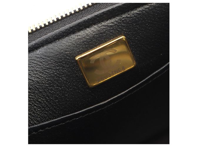 Vanity Beauty case matelassé Chanel Nero - vista 5