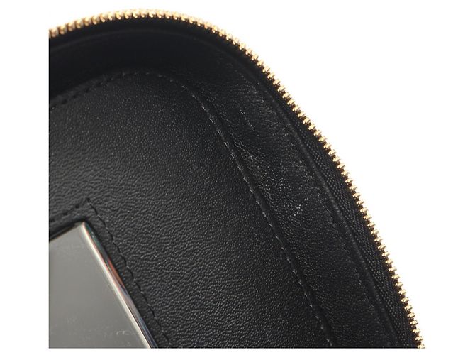 Vanity Beauty case matelassé Chanel Nero - vista 7