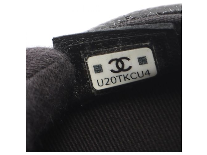 Borsa a tracolla porta telefono Chanel Matelassé Nero - vista 5