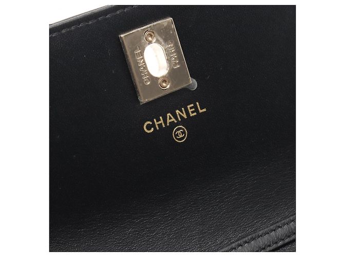 Borsa a Spalla Chanel Matelassé Nero - vista 4