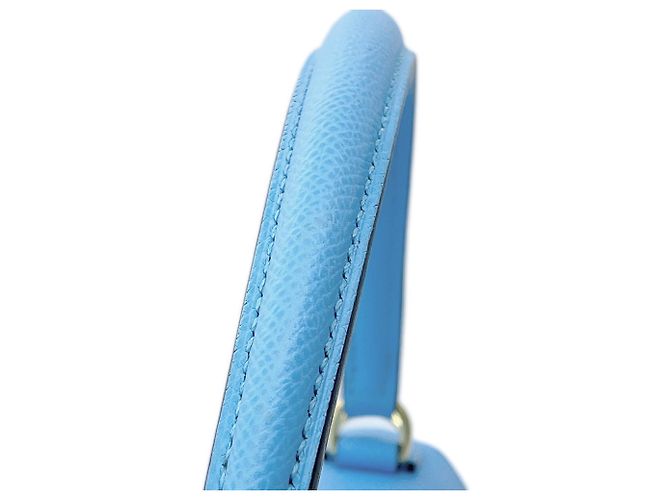 Hermès Borsa Hermes Kelly 28 in pelle Epsom Celeste Blu chiaro - vista 10