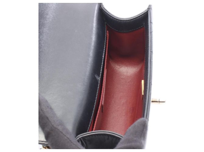 Timeless Borsa a Spalla Chanel Black Matelassé Nero - vista 3