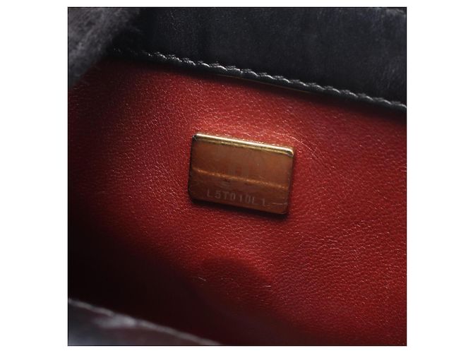 Timeless Borsa a Spalla Chanel Black Matelassé Nero - vista 5