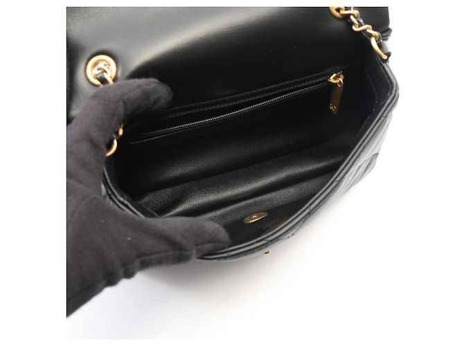 Timeless Borsa a Spalla Chanel Matelassé Nero - vista 3