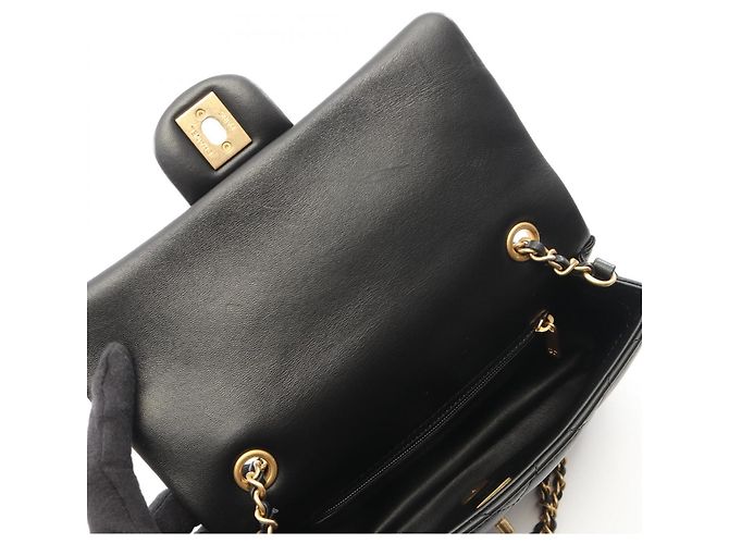 Timeless Borsa a Spalla Chanel Matelassé Nero - vista 6