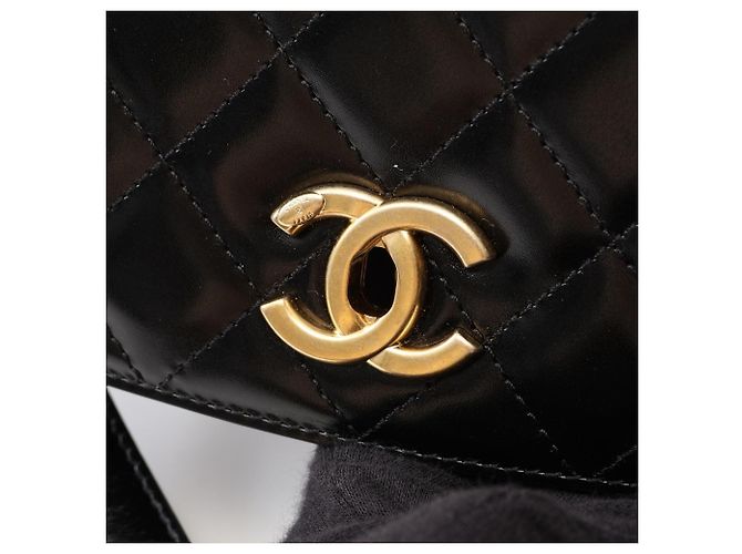 Timeless Borsa a Spalla Chanel Matelassé Nero - vista 9