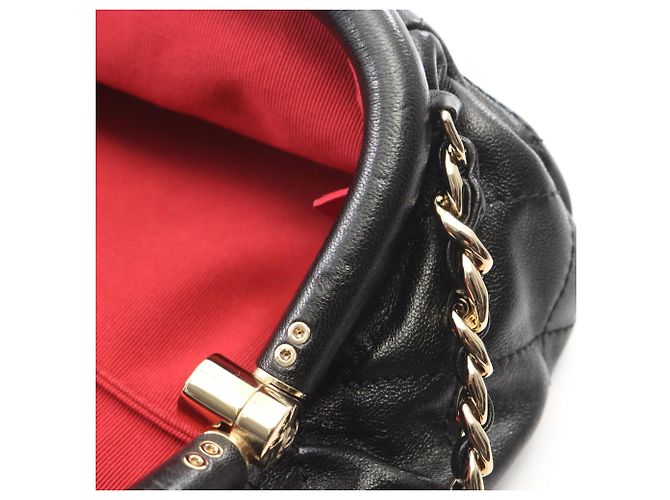 Timeless Borsa a tracolla Chanel Matelassé in agnello Nero - vista 6