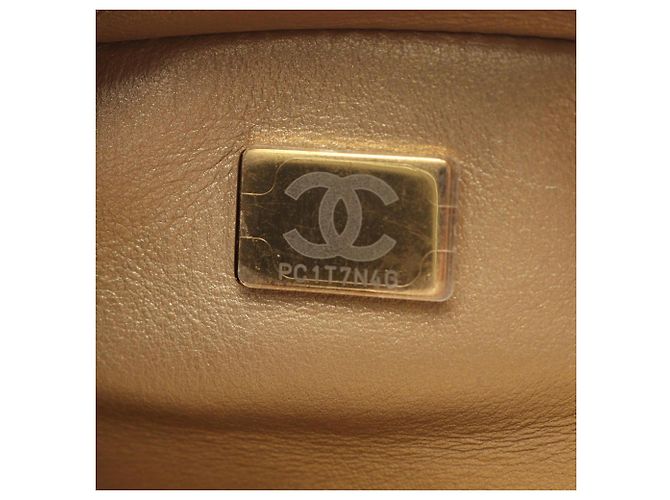 Zaino/Borsa Chanel Matelassé Square Chain Nero - vista 5