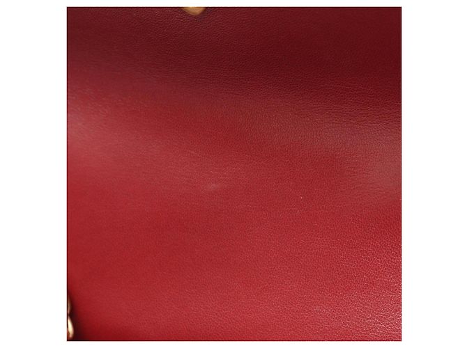 Borsa a tracolla Chanel Matelassé Small in Bordeaux Bordò - vista 6