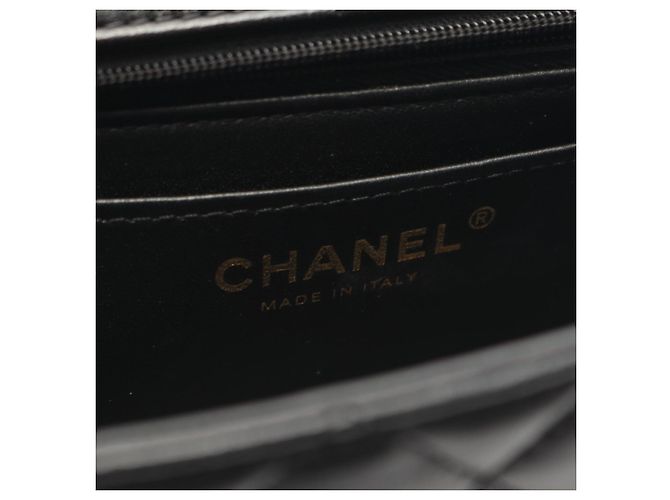 Borsa a tracolla 2-way con manico Chanel Matelassé Nero - vista 4