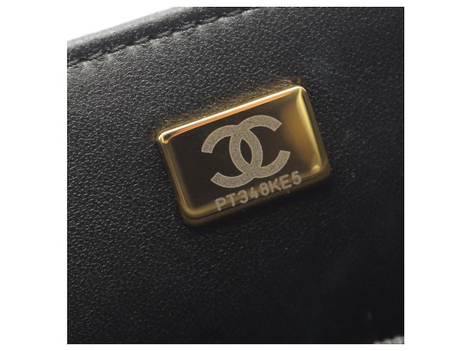 Borsa a tracolla 2-way con manico Chanel Matelassé Nero - vista 5