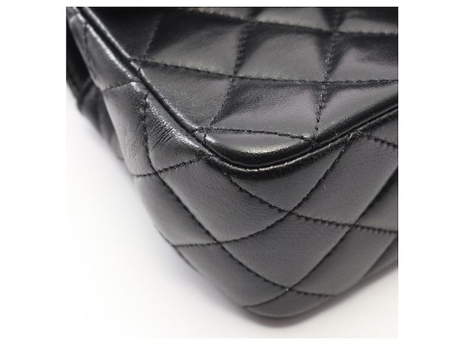 Borsa a tracolla 2-way con manico Chanel Matelassé Nero - vista 7