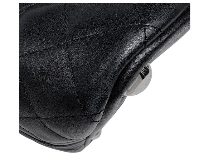 Borsa Tote Large Chanel Cambon Line Nero - vista 5