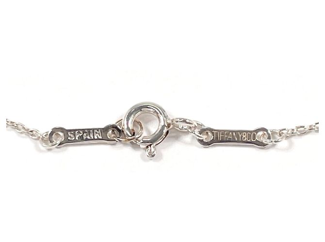 Collana Tiffany & Co. Elsa Peretti Star of David Argento - vista 4