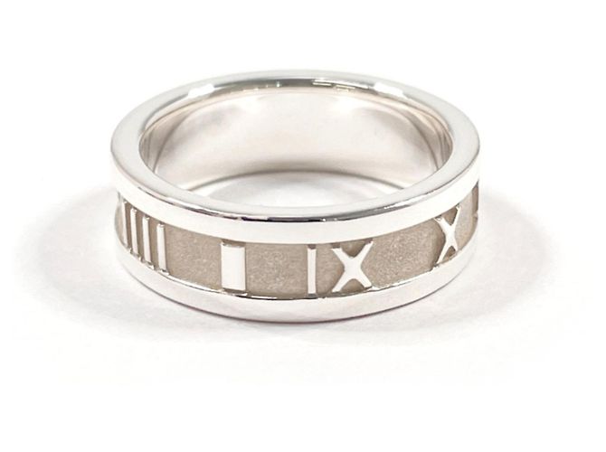 Tiffany & Co Anello Atlas di Tiffany in argento sterling - vista 2