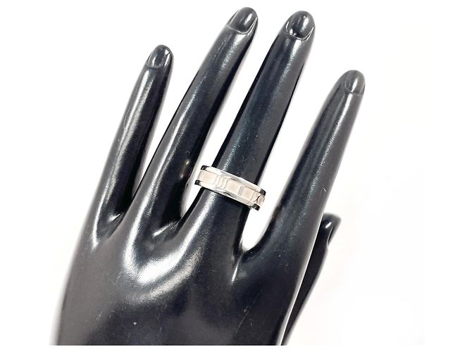 Tiffany & Co Anello Atlas di Tiffany in argento sterling - vista 6