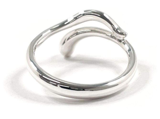 Tiffany & Co. Elsa Peretti Freeform Teardrop Ring Silber - Ansicht 2