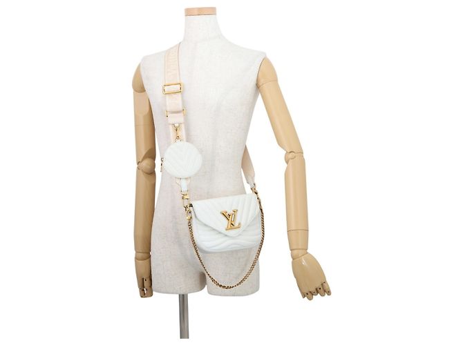 Louis Vuitton New Wave Multi Pochette M57864 Borsa a tracolla in pelle - vista 5