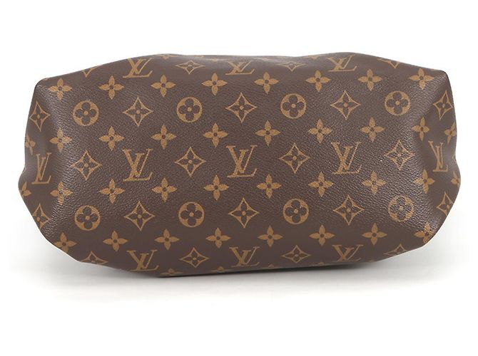 Louis Vuitton Monogram Flower Zipped Tote MM M44347 Nero - vista 3