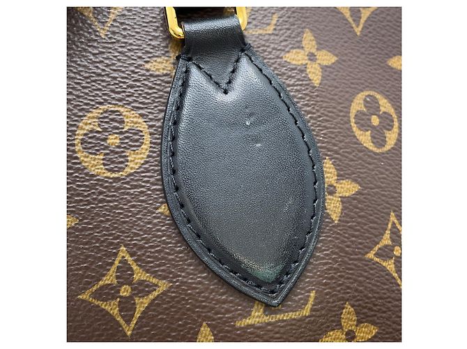 Louis Vuitton Monogram Flower Zipped Tote MM M44347 Nero - vista 9