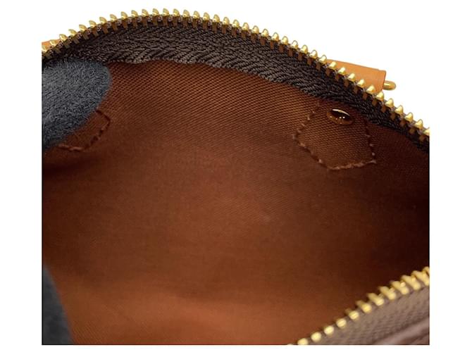 Bolso Louis Vuitton Monogram Nano Speedy Castaño - vista 10