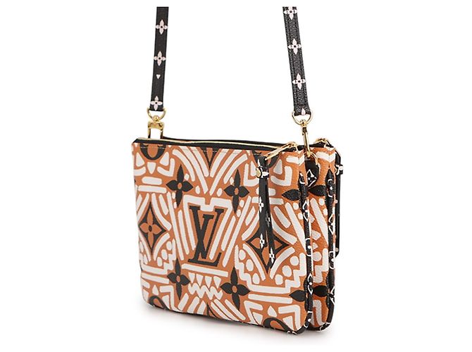 Pochette Double Zip Louis Vuitton Monogram LV Crafty - Borsa a Spalla - vista 2