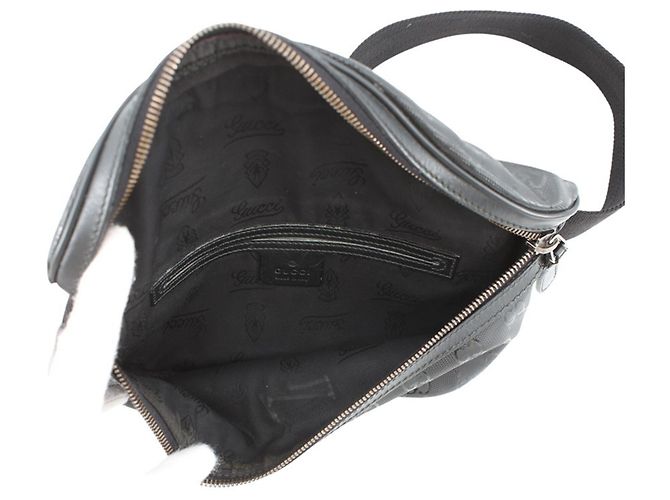 Borsa Gucci GG Imprimé Black Nero - vista 6