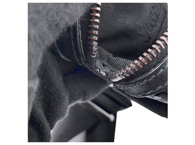 Borsa Gucci GG Imprimé Black Nero - vista 9