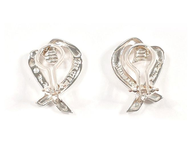 Tiffany & Co Orecchini a clip Tiffany&Co. Loving Heart Paloma Picasso Argento - vista 2