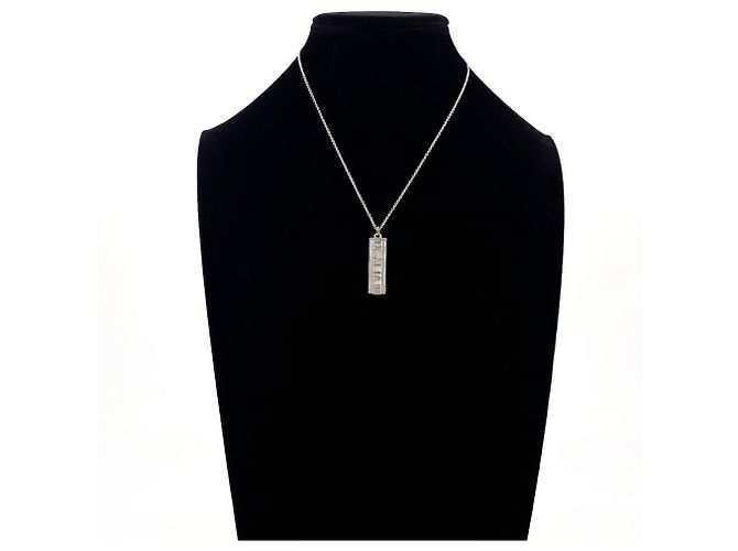 Tiffany & Co Collana Tiffany Atlas Bar Argento - vista 6
