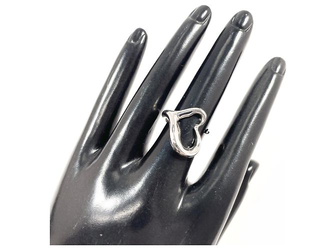 Tiffany & Co Tiffany Open Heart Elsa Peretti Ring Silber - Ansicht 6