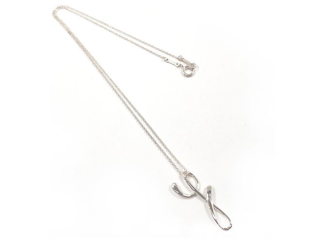 Tiffany & Co. Alphabet Buchstabe Y Halskette Silber - Ansicht 3