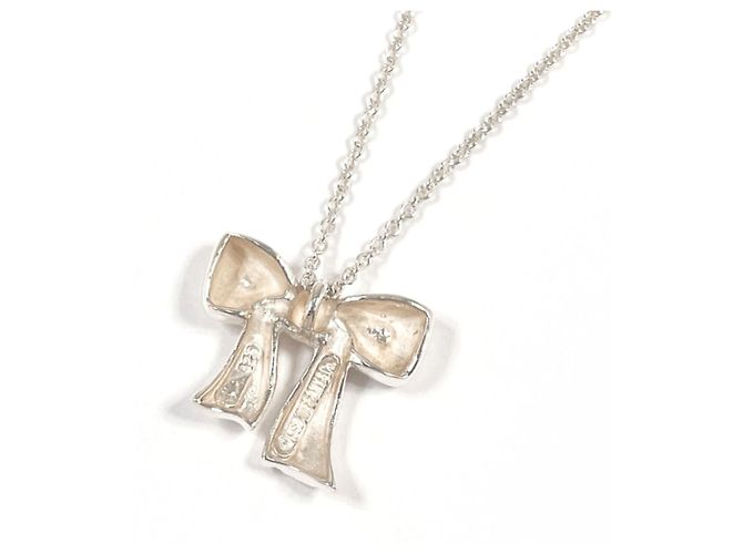 Tiffany & Co Collana Tiffany Ribbon in Argento 925 - vista 2