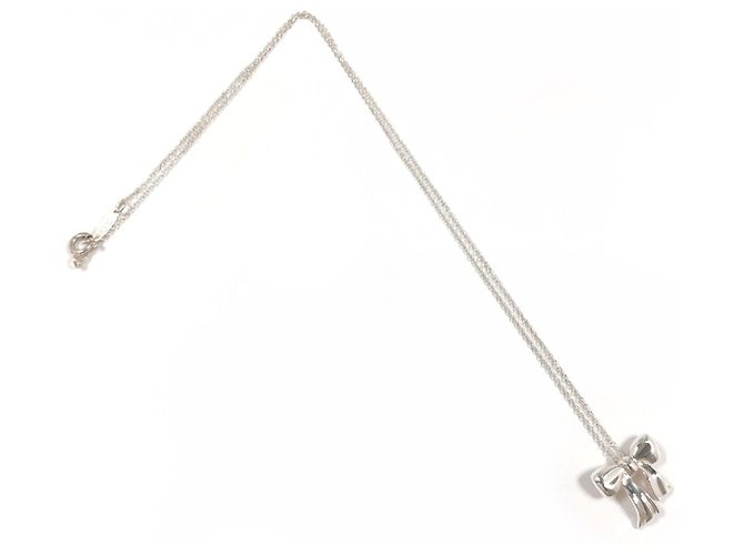 Tiffany & Co Collana Tiffany Ribbon in Argento 925 - vista 3