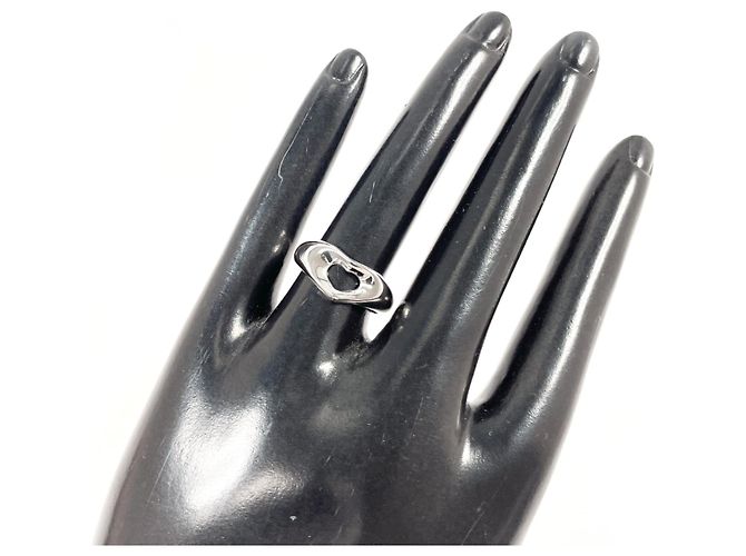 Tiffany & Co Tiffany Open Heart Elsa Peretti Ring Silber - Ansicht 7