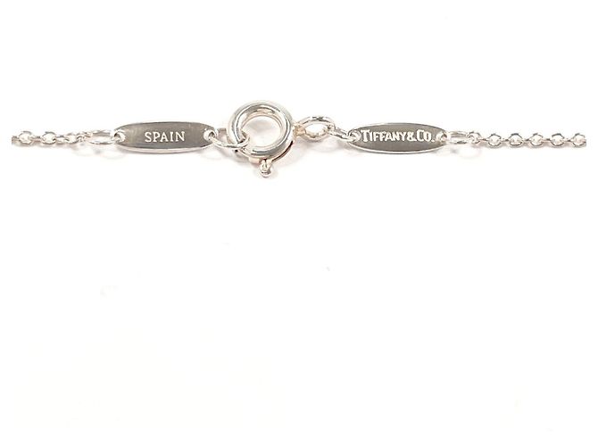 Collana lettera M Alphabet di Tiffany & Co. di Elsa Peretti Argento - vista 4