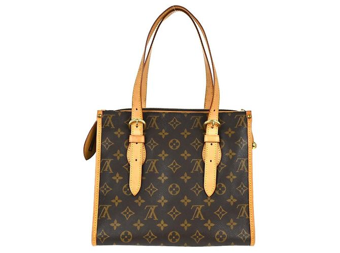 Tote Popincourt Louis Vuitton Monogram Canvas Haut Marrone - vista 2