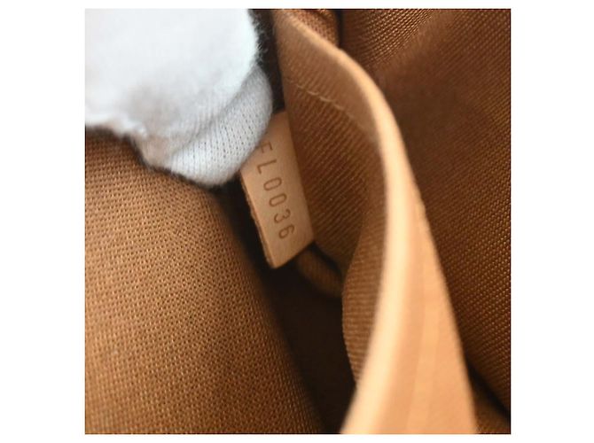 Tote Popincourt Louis Vuitton Monogram Canvas Haut Marrone - vista 5